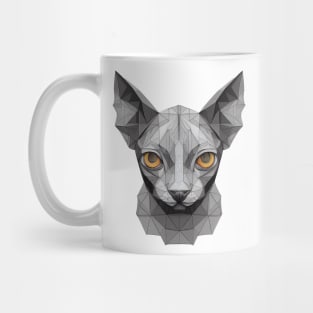 Sphynx cat face Mug